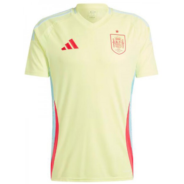 Spain away jersey soccer uniform men's second sportswear football kit top shirt Euro 2024 cup